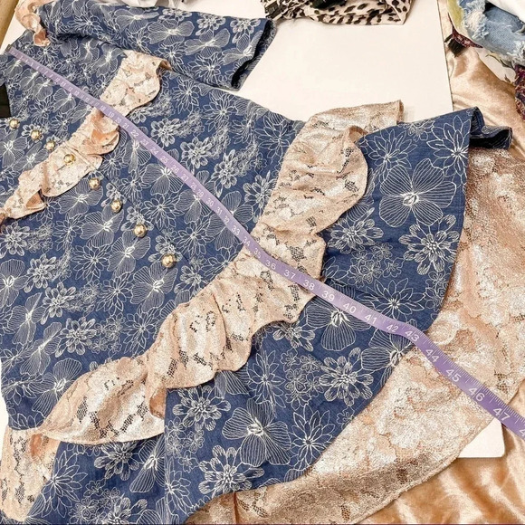 Vivienne Hu runway spring 2019 collection midi dress NWT size 8 - Picture 12 of 12